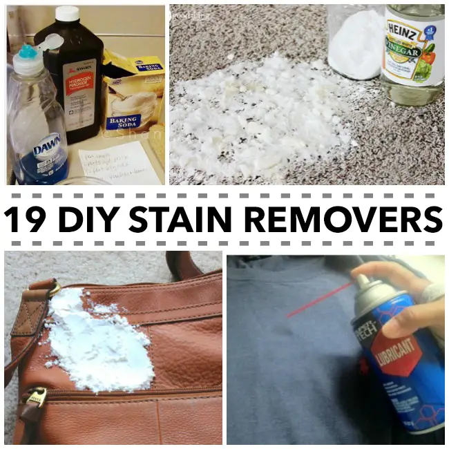 19 Incredible DIY Stain Removers