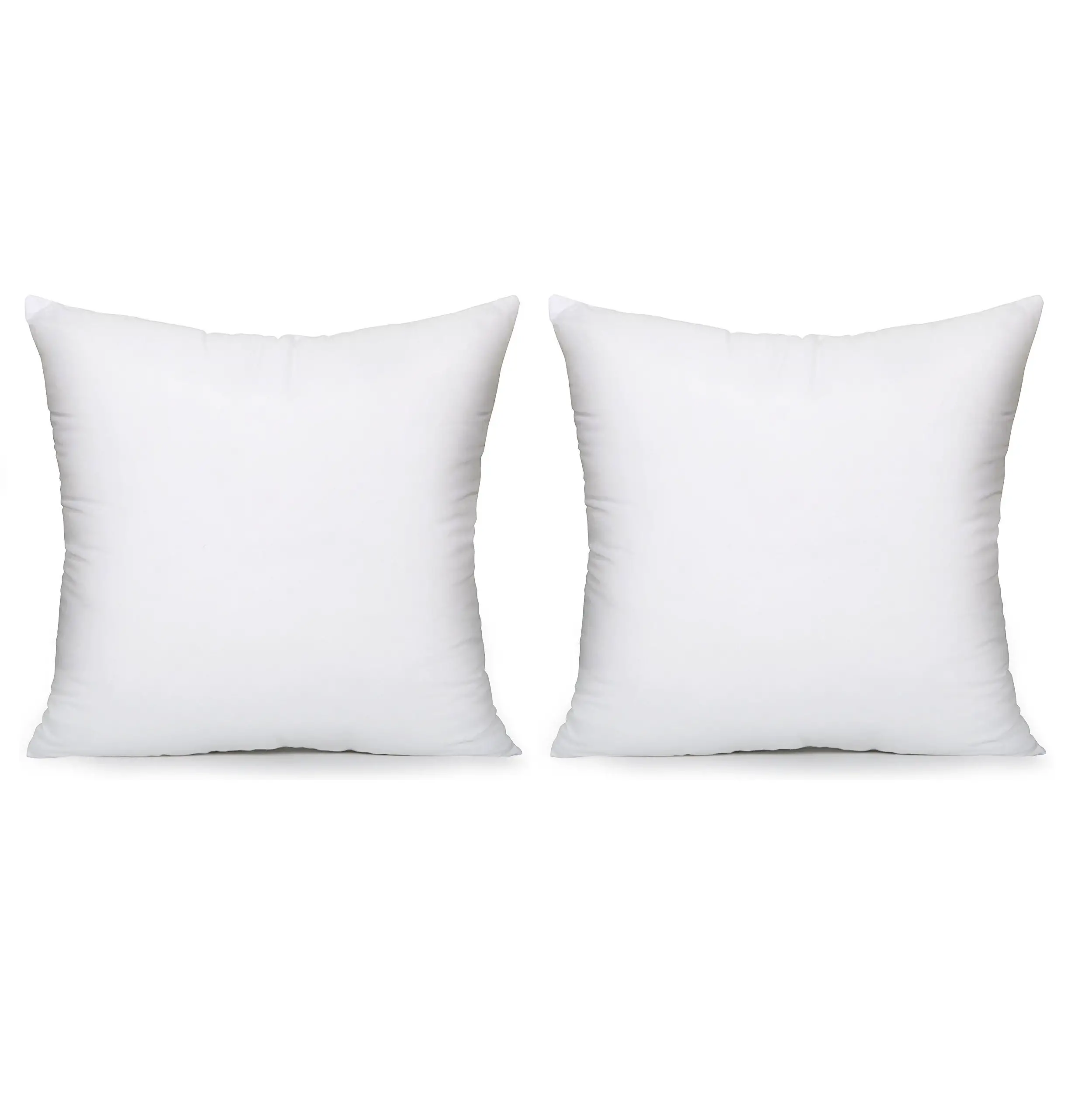 Acanva Hypoallergenic Pillow Insert Form Cushion Euro Sham, Square, 28 ...