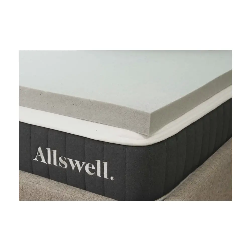 Allswell 3"  Memory Foam Mattress Topper Infused with Graphite, King ...