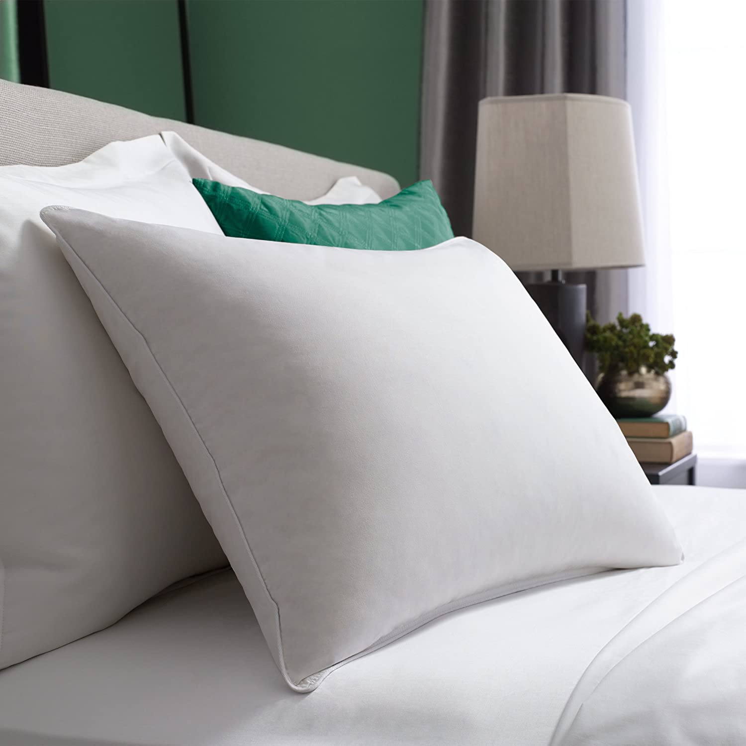 Amazon.com: Pacific Coast Hotel Symmetry Pillow 230 Thread Count Down ...