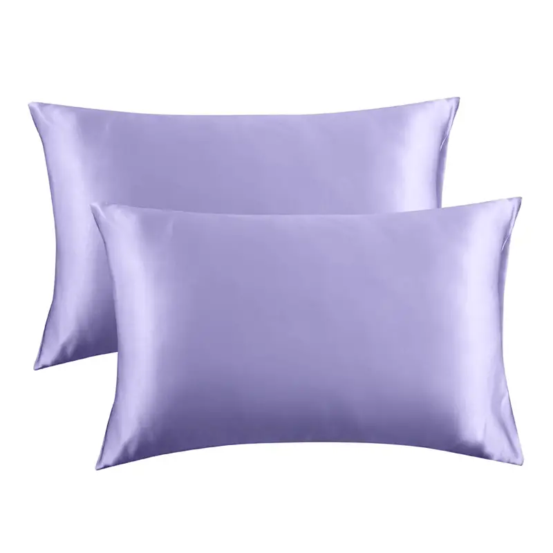 AUCHEN Silk Pillowcase, 2 Pack