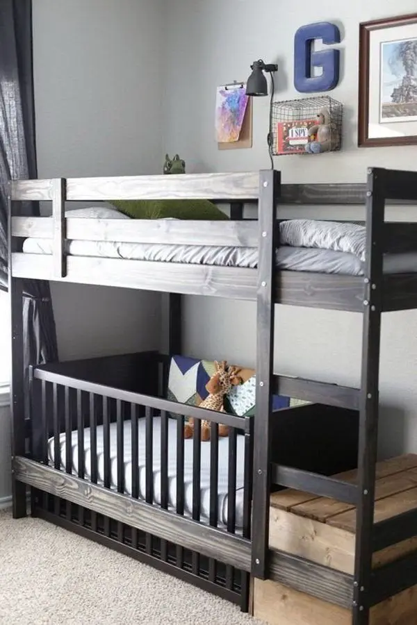 Can you assemble the mydal bunk bed without the bottom ...