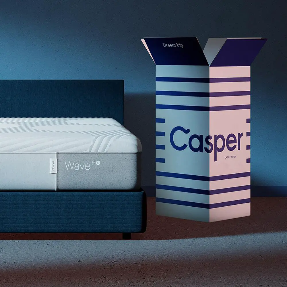 Casper Wave Hybrid Snow Firm Twin XL Mattress Only