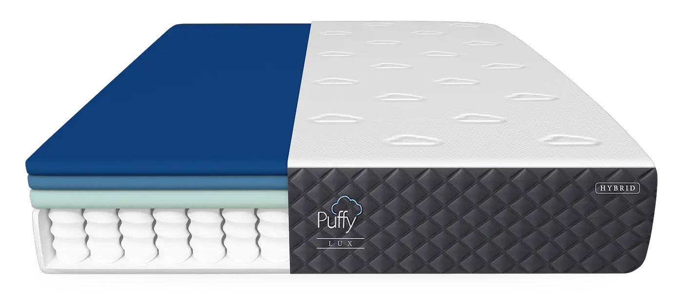 Compare Puffy Mattress &  Puffy Lux Side by Side