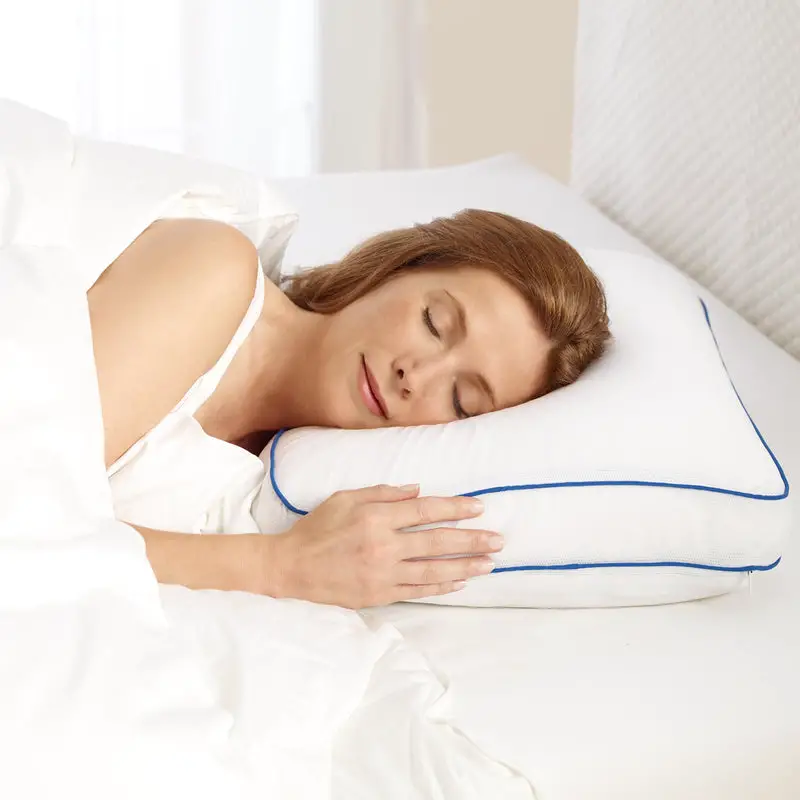 Cooling Gel Ventilated Memory Foam Side Sleeper Pillow  SleepInnovations