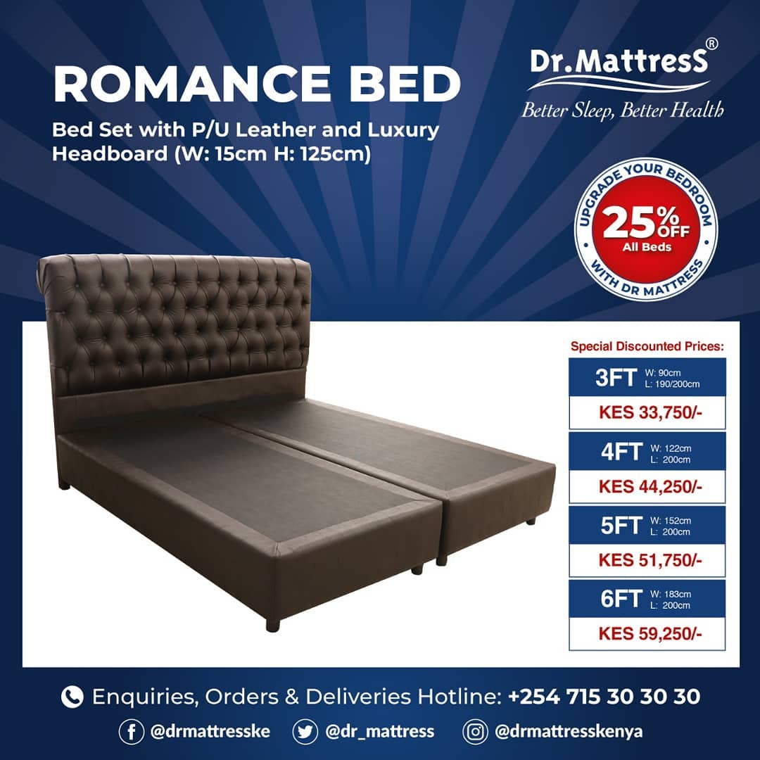 DR.MATTRESS 25% OFF ALL BEDS,gET YOURSELF THE ROMANCE BED ...