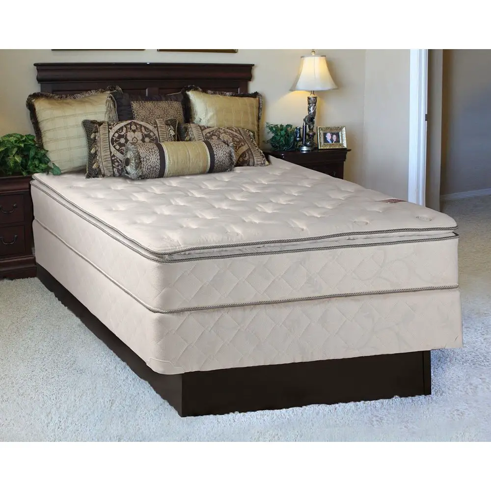 Dream Solutions USA 10"  Innerspring Mattress and Box Spring Set, Full ...