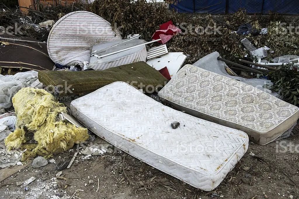Dump Beds Stock Photo