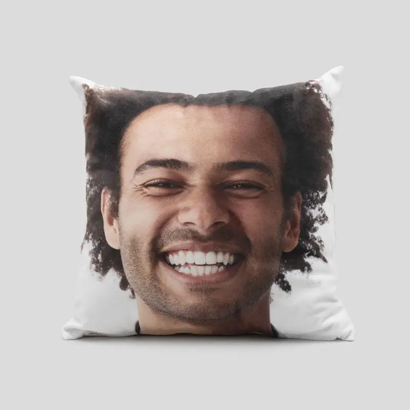 Face on Pillow. Custom Face Pillow. Personalized Face Pillow