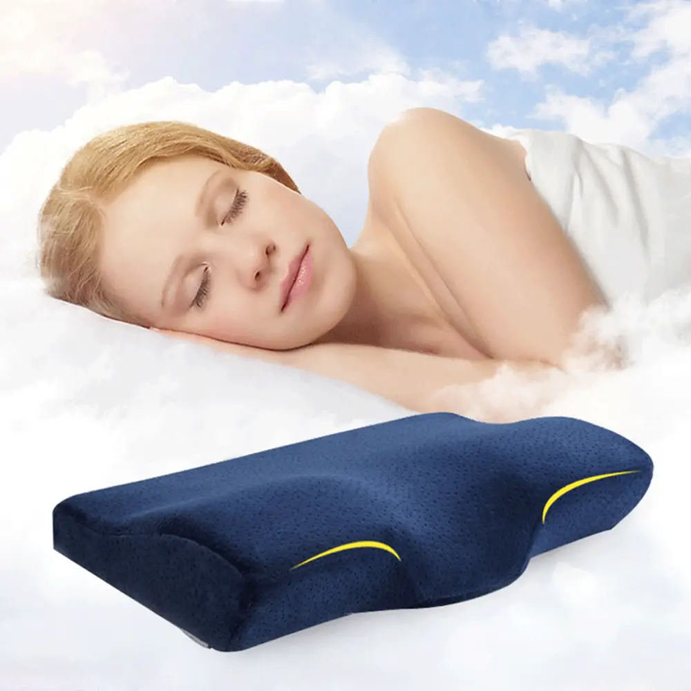 Foam Memory Pillow Sleep Cervical Orthopedic Pillow Memory Foam Slow ...