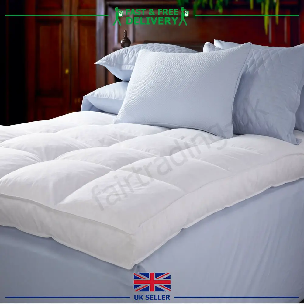 Goose Feather &  Down Mattress Topper High Quality Pillow ...
