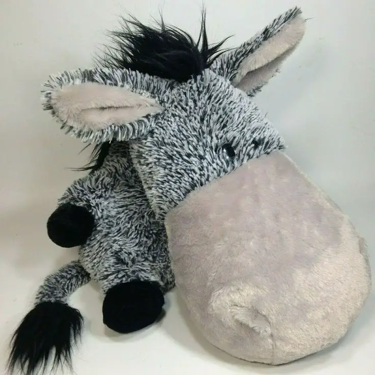 Gund Nuzzles Luvie Horse Grey Stuffed Animal Toys Soft Pony Plush 17 ...