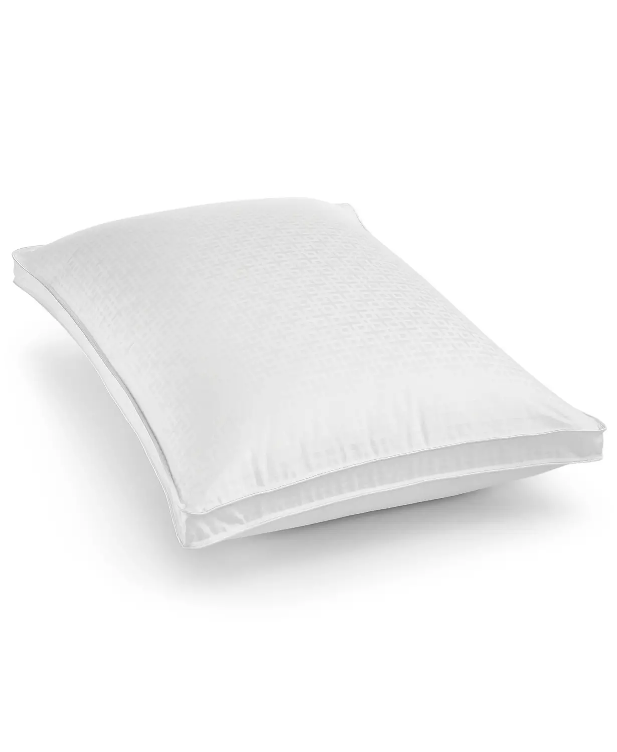 Hotel Collection Goose Down 100 Percent Cotton Cover Soft Pillow, King ...