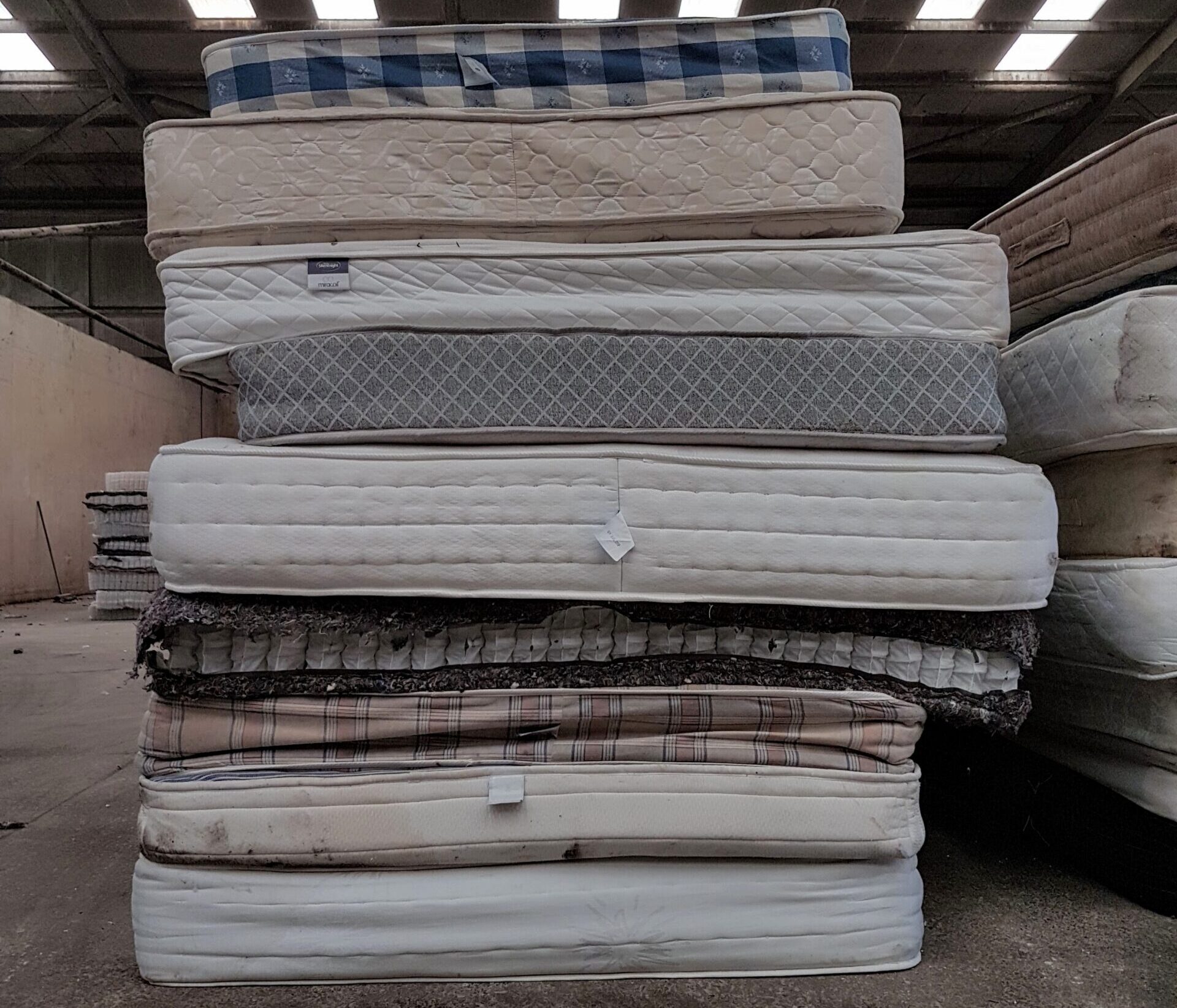 How mattresses are recycled