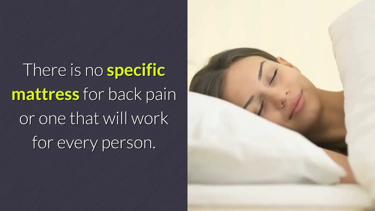 How to Choose the Best Mattress for Back Pain?