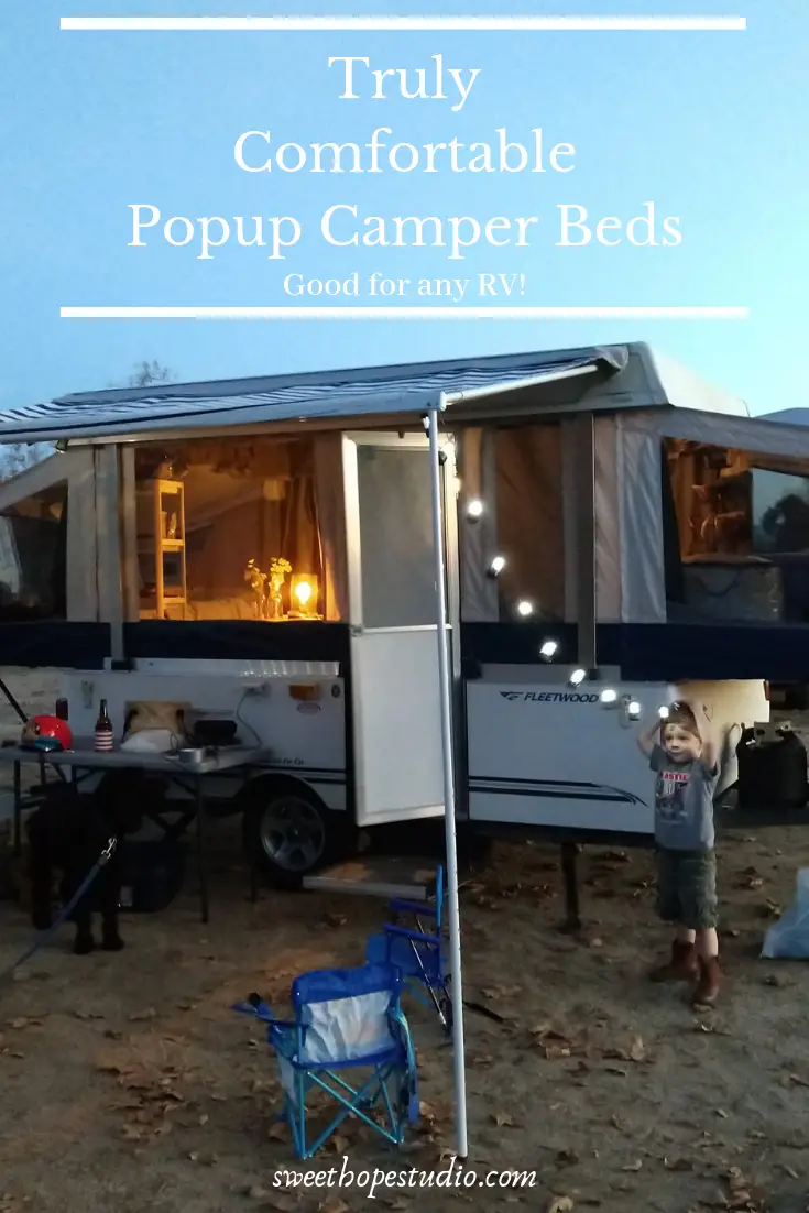 How to Create a Crazy Comfortable Popup Camper
