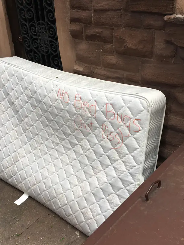 How to give away an old mattress in NYC