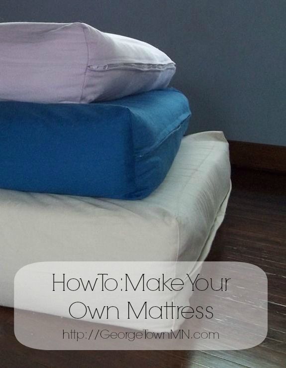 How to  make your own mattress. #naturalmattress # ...