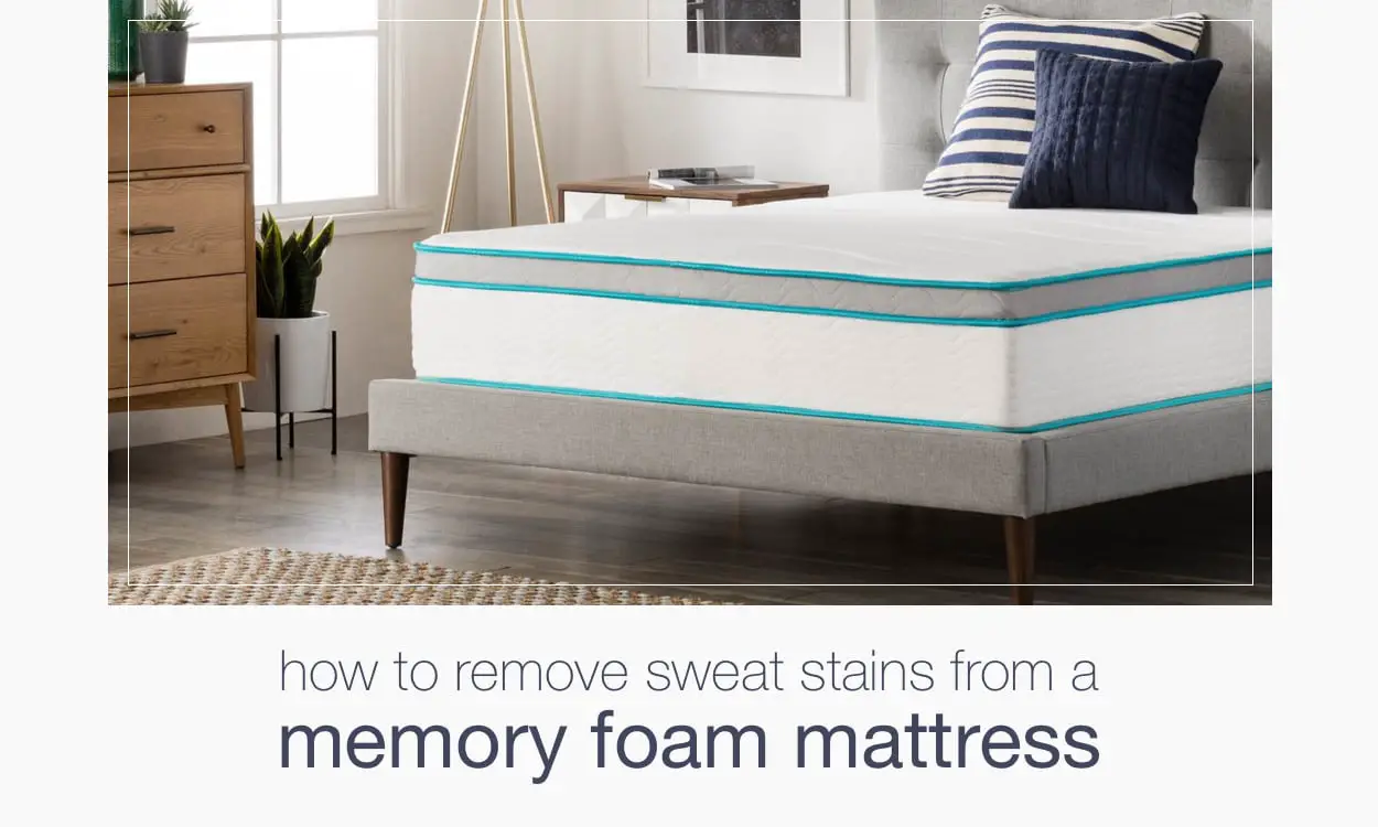 How to Remove Sweat From a Memory Foam Mattress ...