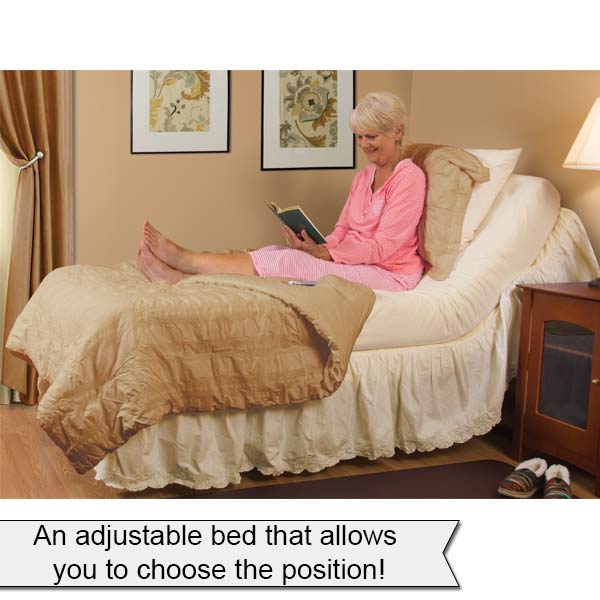 How To Stop Sliding Down On An Adjustable Bed