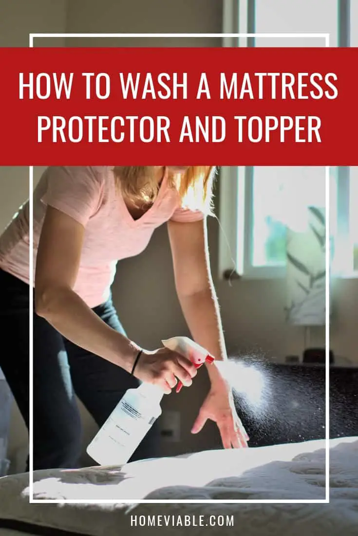 How to Wash a Mattress Protector and Topper
