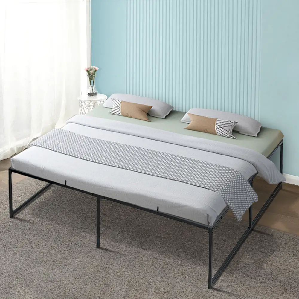 Insma 14"  Full Size Heavy Duty Bed Frame with Under