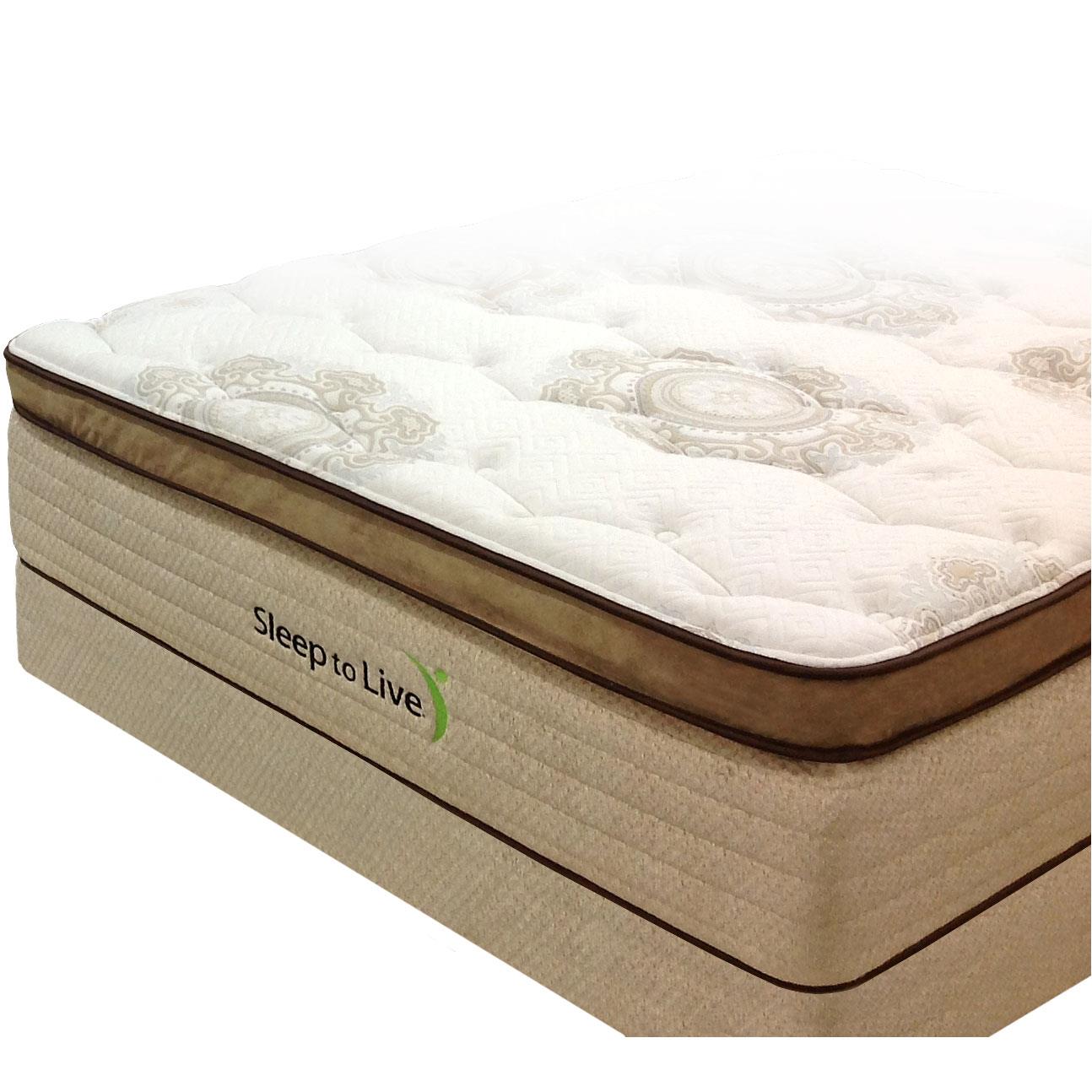 Kingsdown Body System 2 King Pocketed Coil Mattress and Foundation ...
