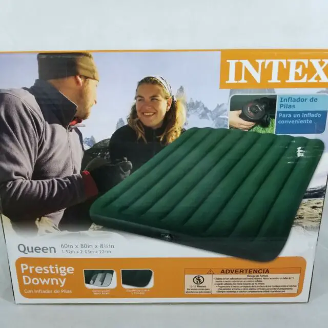 Kit Airbed Battery Hand Held Pump Full Inflatable Mattress Sleeping ...