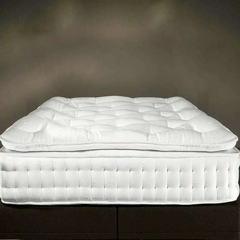Luxury Pillow Top Pocket Sprung Mattress Single 3ft Double ...