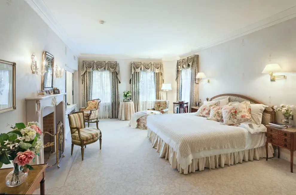 Master Bedroom, Mansion, Old Greenwich, New York