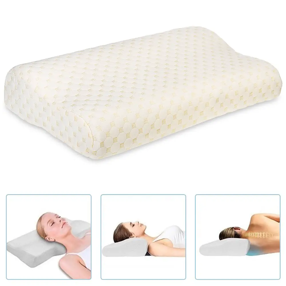 Memory Foam Pillow, Bed Pillows for Sleeping, Neck Support for Back ...