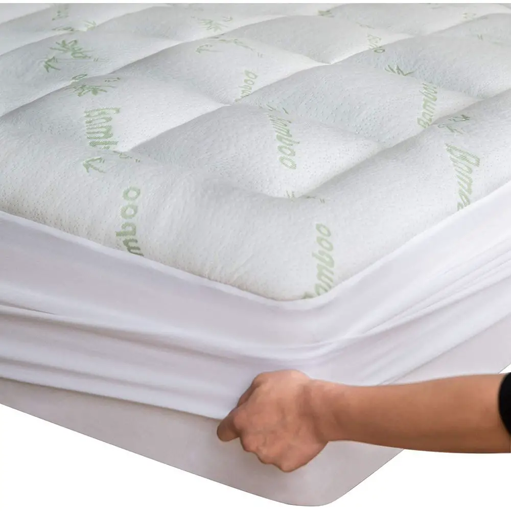 Niagara Sleep Solution Bamboo Mattress Topper Full XL 54X80X15 inches ...