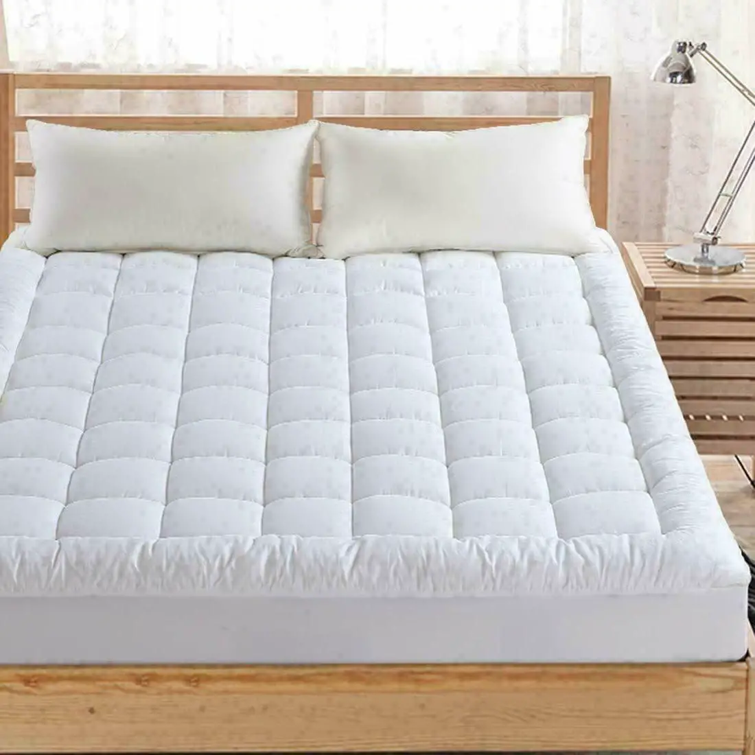 Pillow Top Mattress Cover Full Size Bed Topper