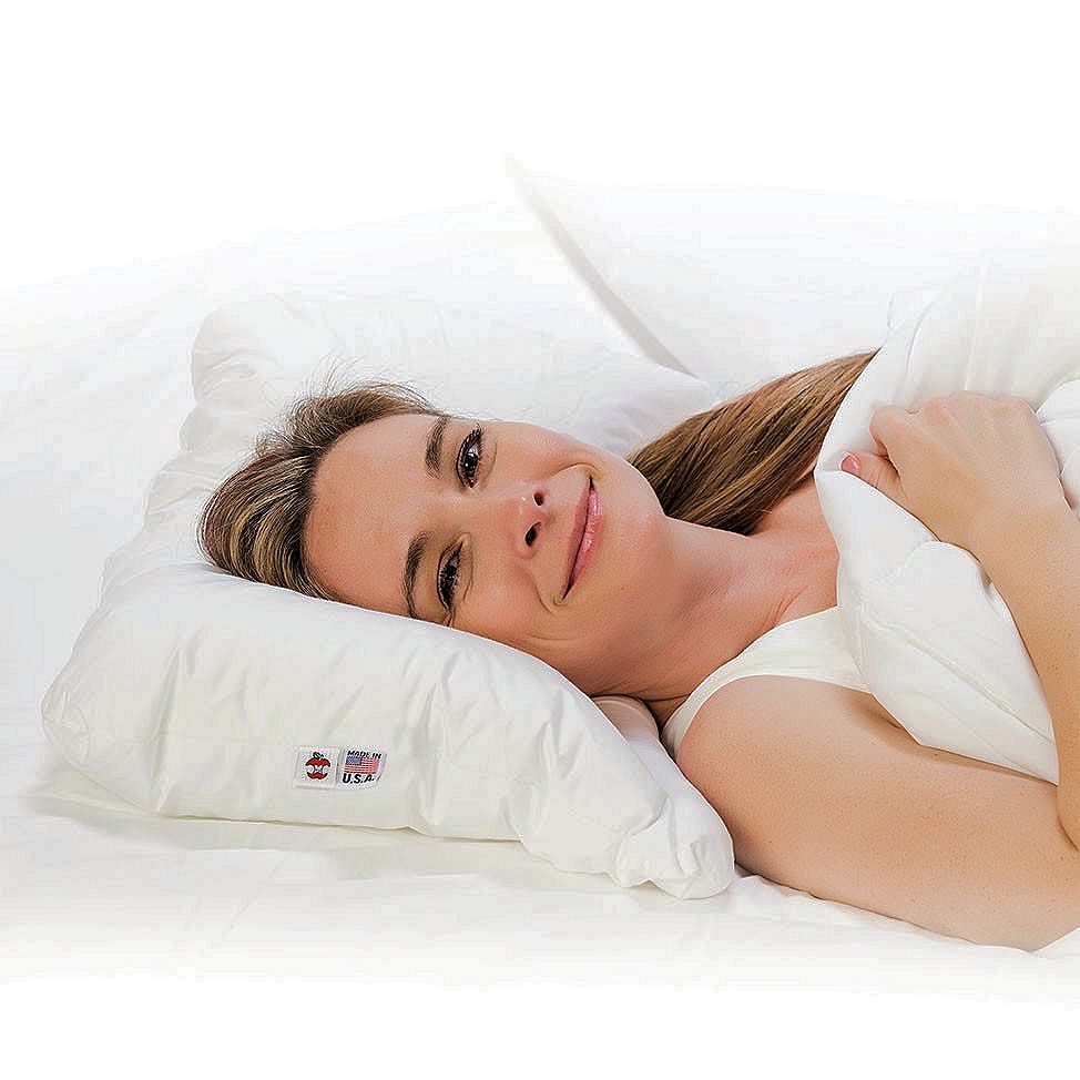 Pin on Pillow for neck pain and side sleepers.
