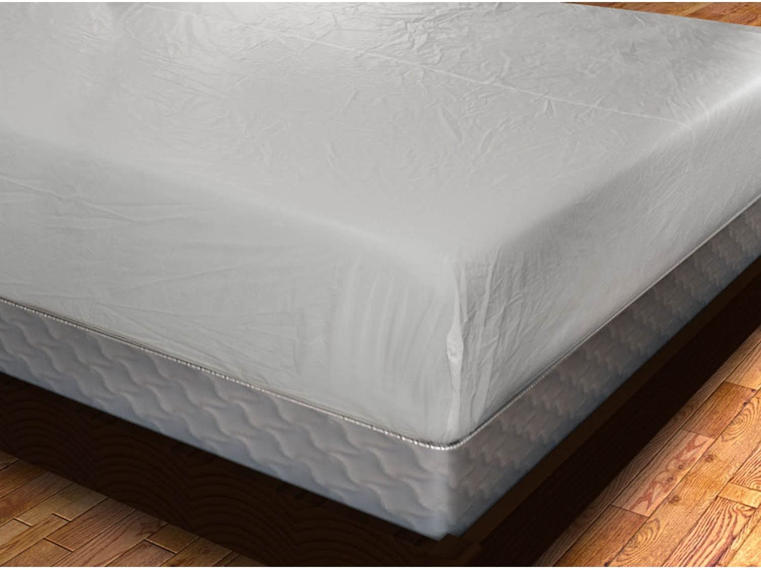 Plastic Mattress Protector Fitted (36" x 80" ), Waterproof ...