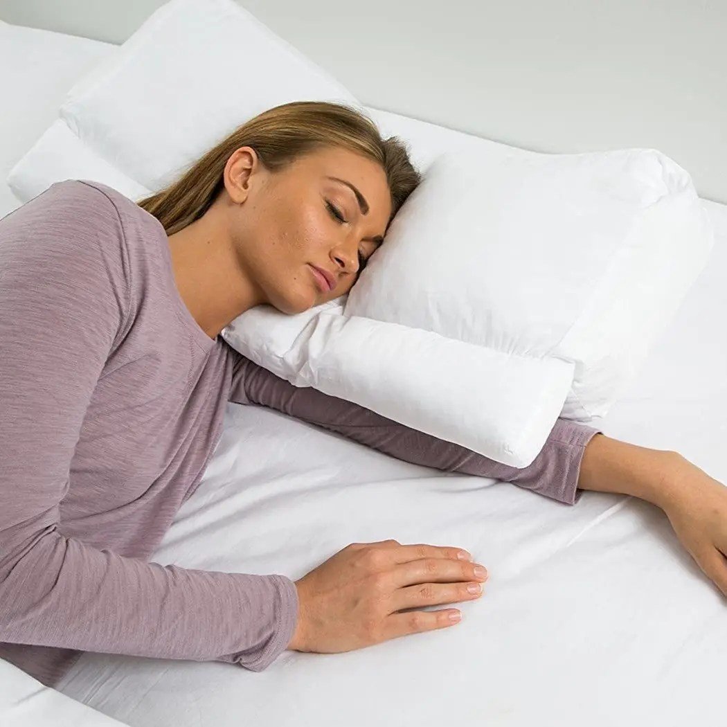 Premium Side Sleeper Pillow Adjustable Neck Shoulder Pain