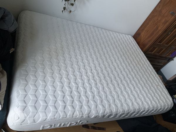 Queen Size Purple Mattress, Give what you can for Sale in ...