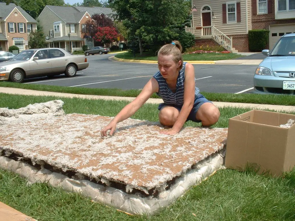 Recycling a Mattress and Box Spring  Trashmagination