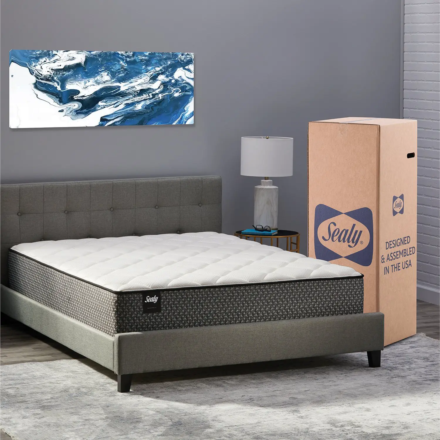Sealy Response Essentials 12"  Encased Coil Innerspring Mattress in a ...