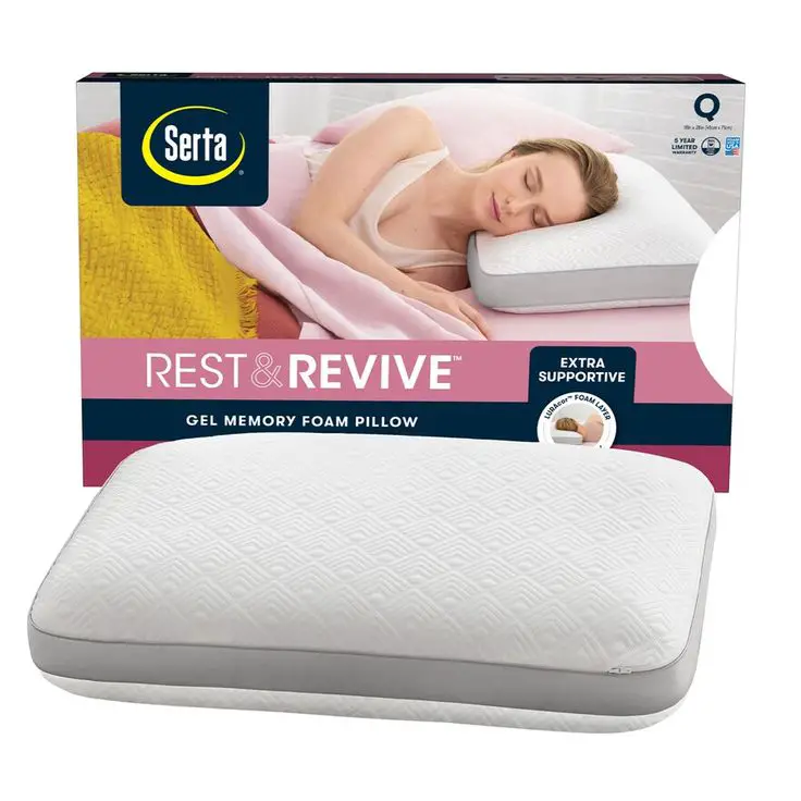 Serta® Align &  Revive Gel Memory Foam Pillow