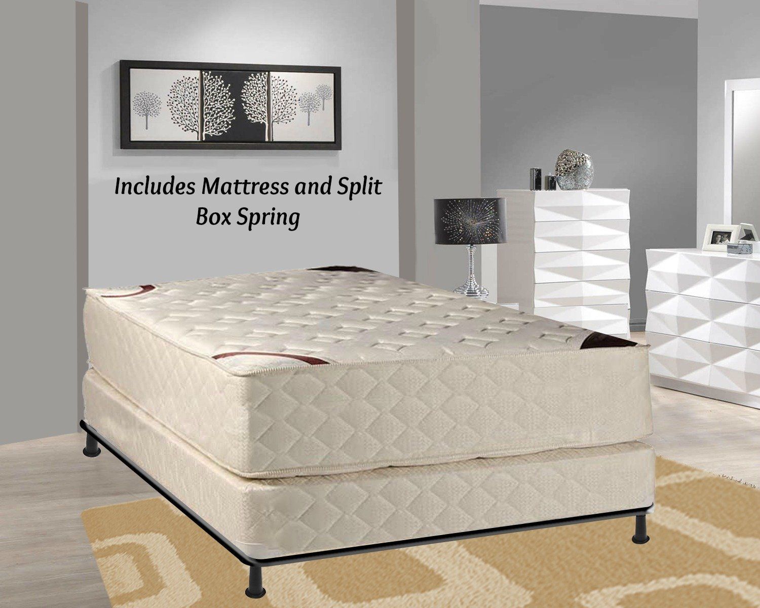 Spring Solution 14 Firm Fully Assembled Orthopedic Type Mattress and ...