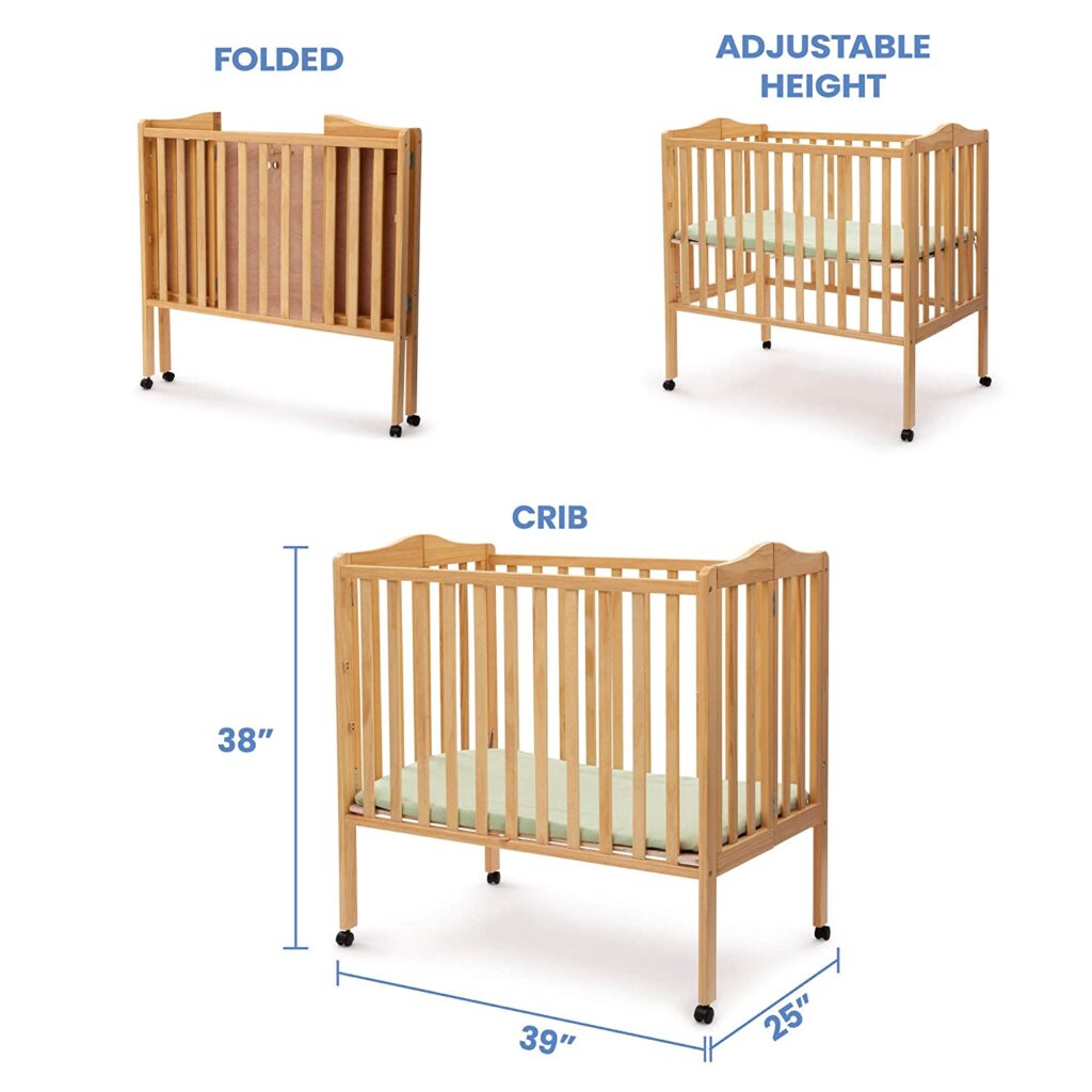 Standard Mini Crib Dimensions (with Pictures) â Upgraded Home