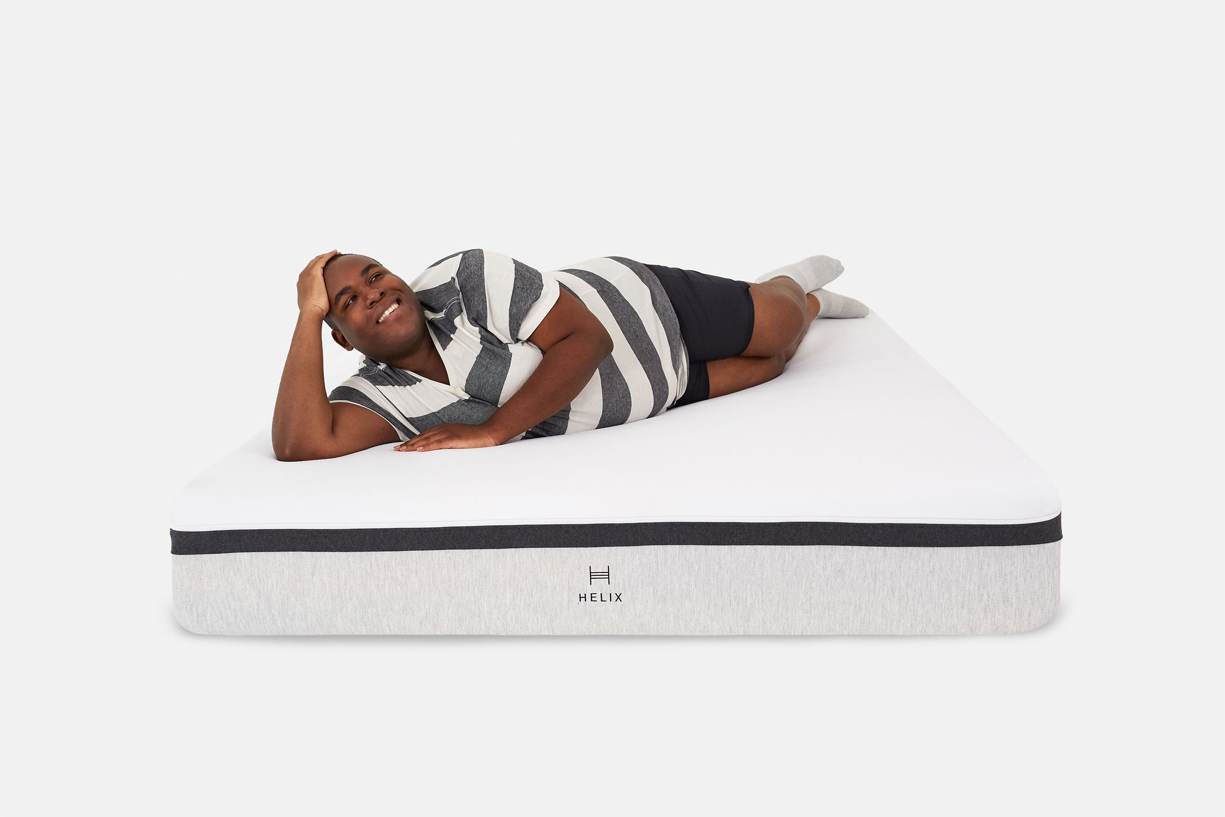 The Helix Plus Mattress is Made for Heavy People