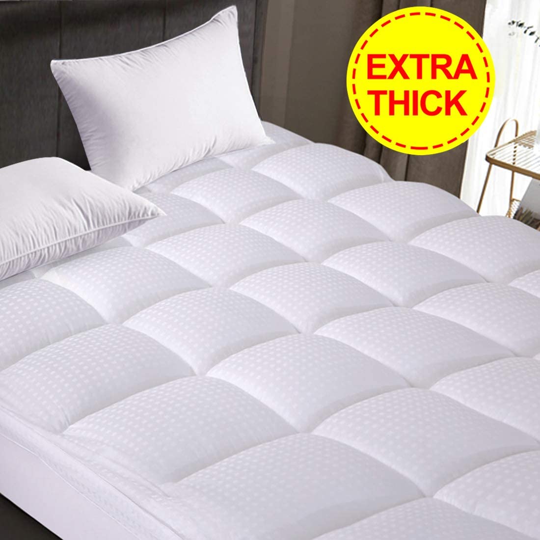 Thick Mattress Toppers For an Extra Cozy Nights Sleep Amazon