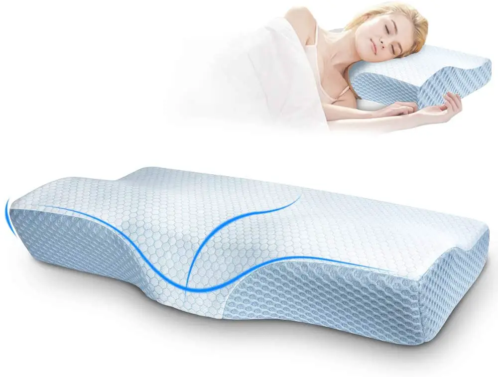 Wholesale Villsure Contour Memory Foam Pillow for Sleeping,Ergonomic ...