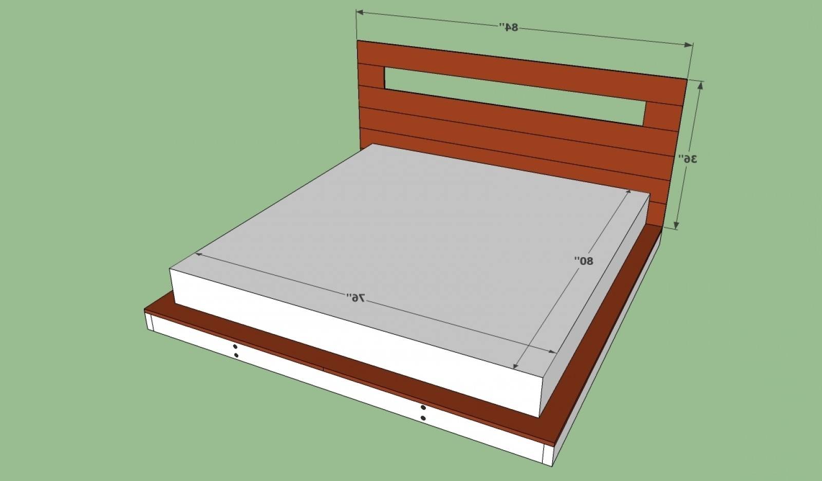 Width King Bed Inches Queen Amp