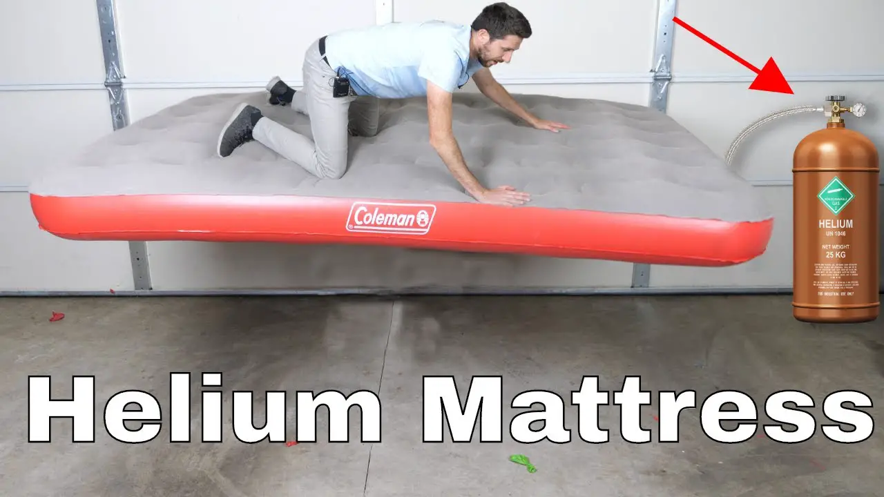 Will Your Air Mattress Fly if You Fill It With Helium? This Guy Tries ...