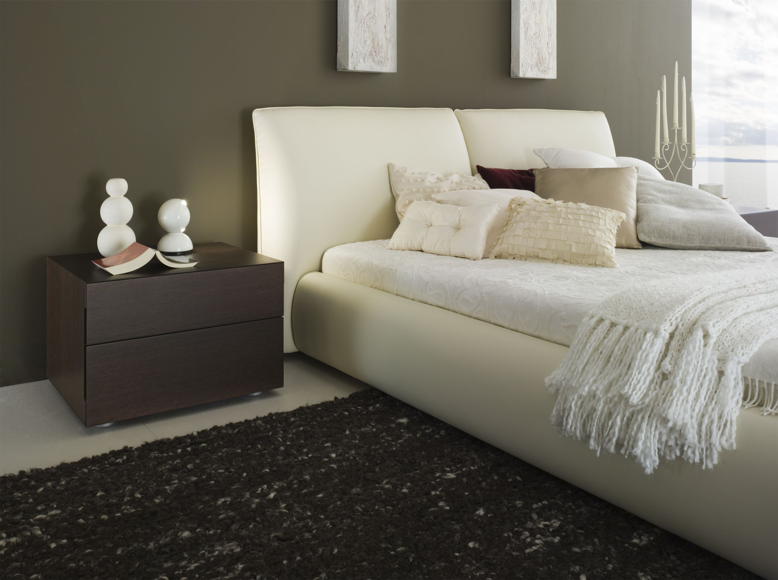 You can put the Pavo bed with any color, any dresser and ...